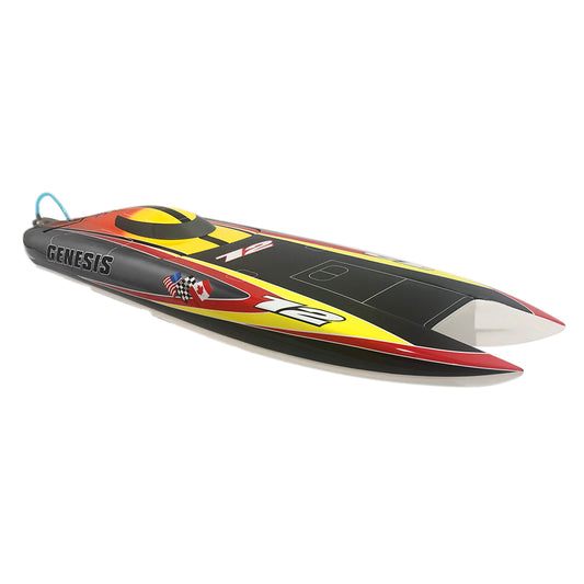 TFL RC Boat 1122 Genesis Single/Twin Brushless Motors High-speed Racing Boat for Adults 37’’ Catamaran with ARTR